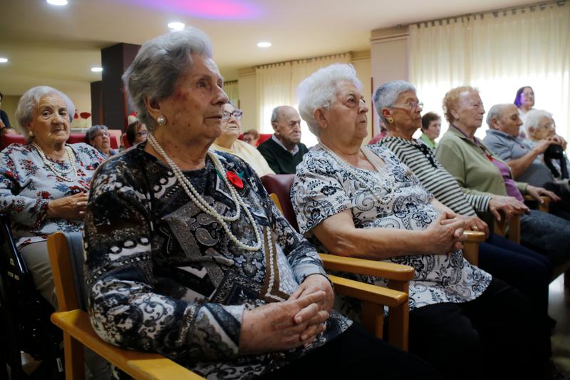 Nursing home residents in Ripoll during the screening