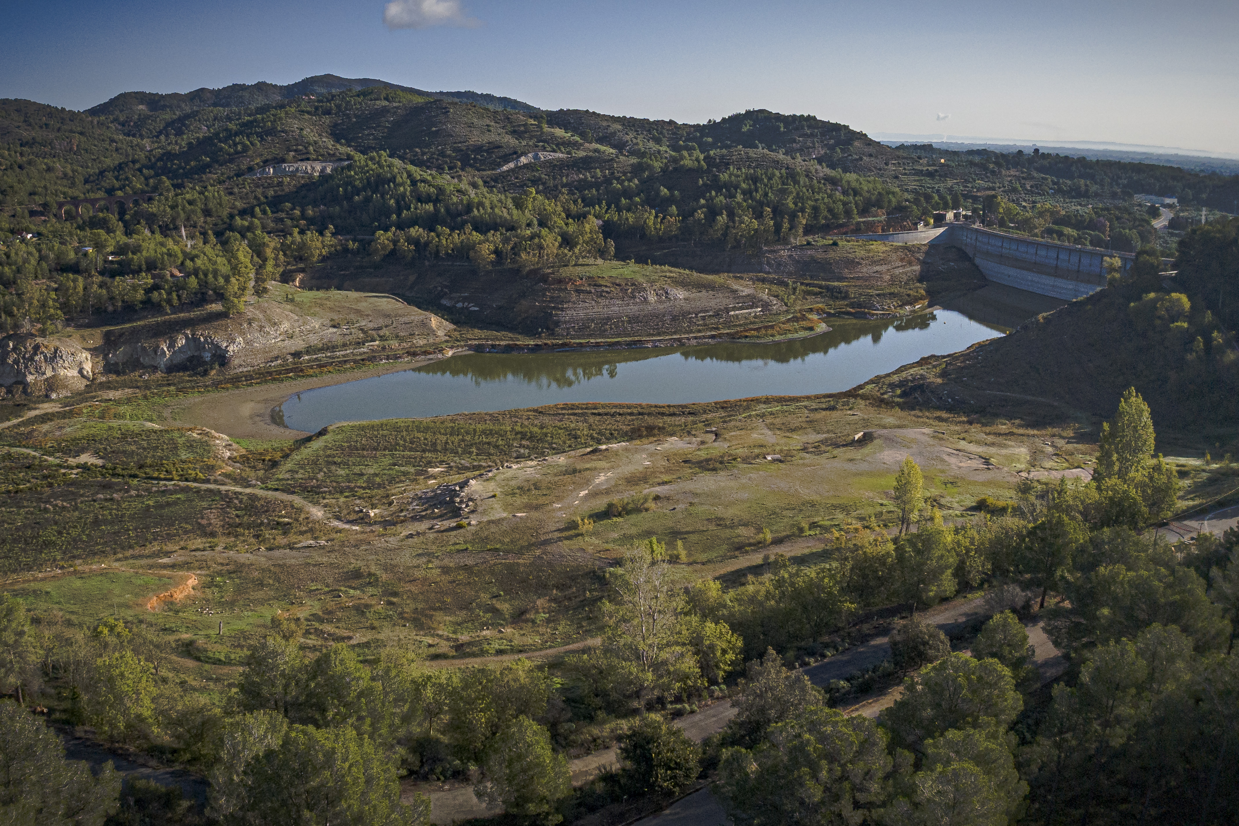 The Riudecanyes reservoir stands at 1.6% of its capacity