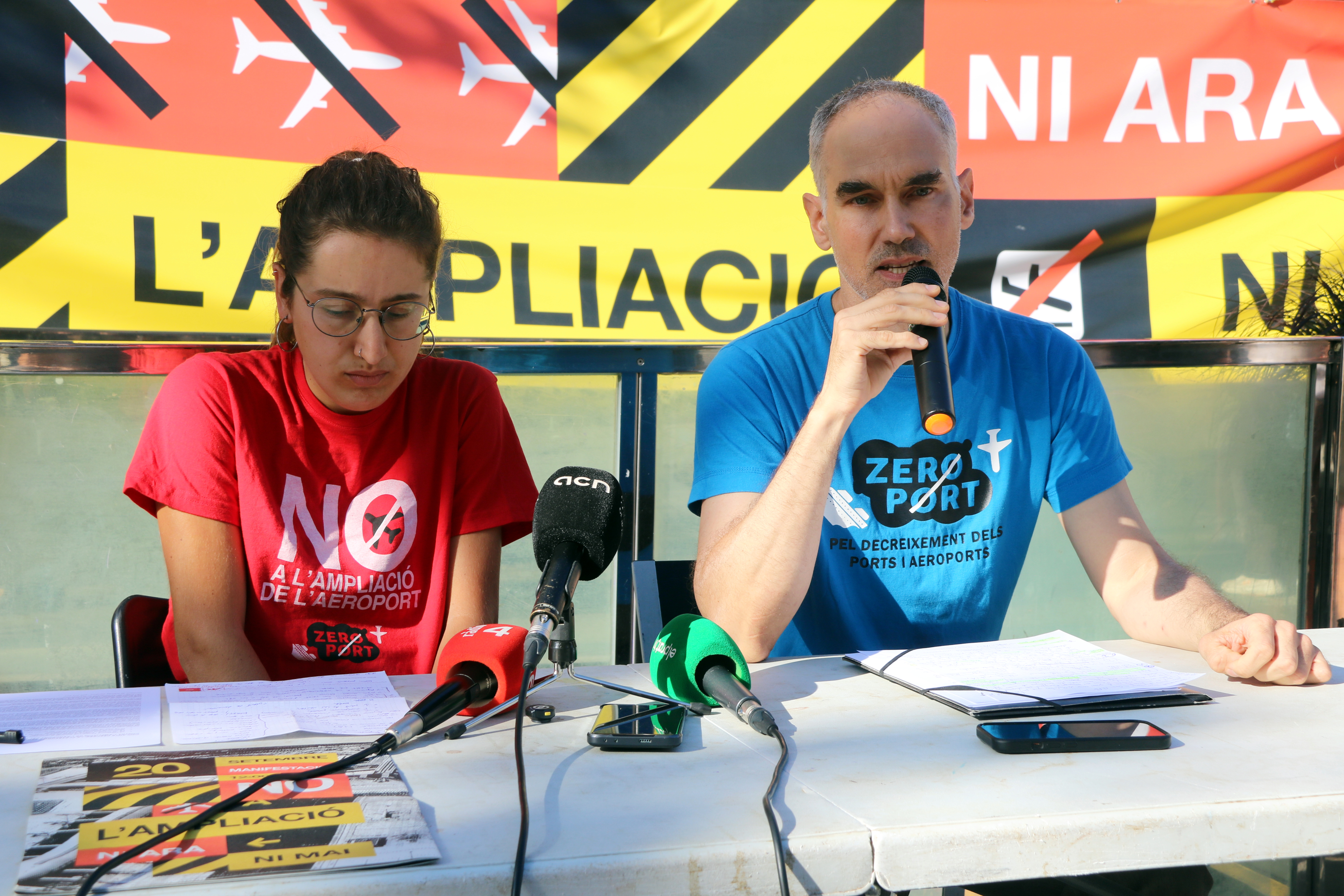 Zeroport's Clàudia Custodio and Joan Manel del Llano