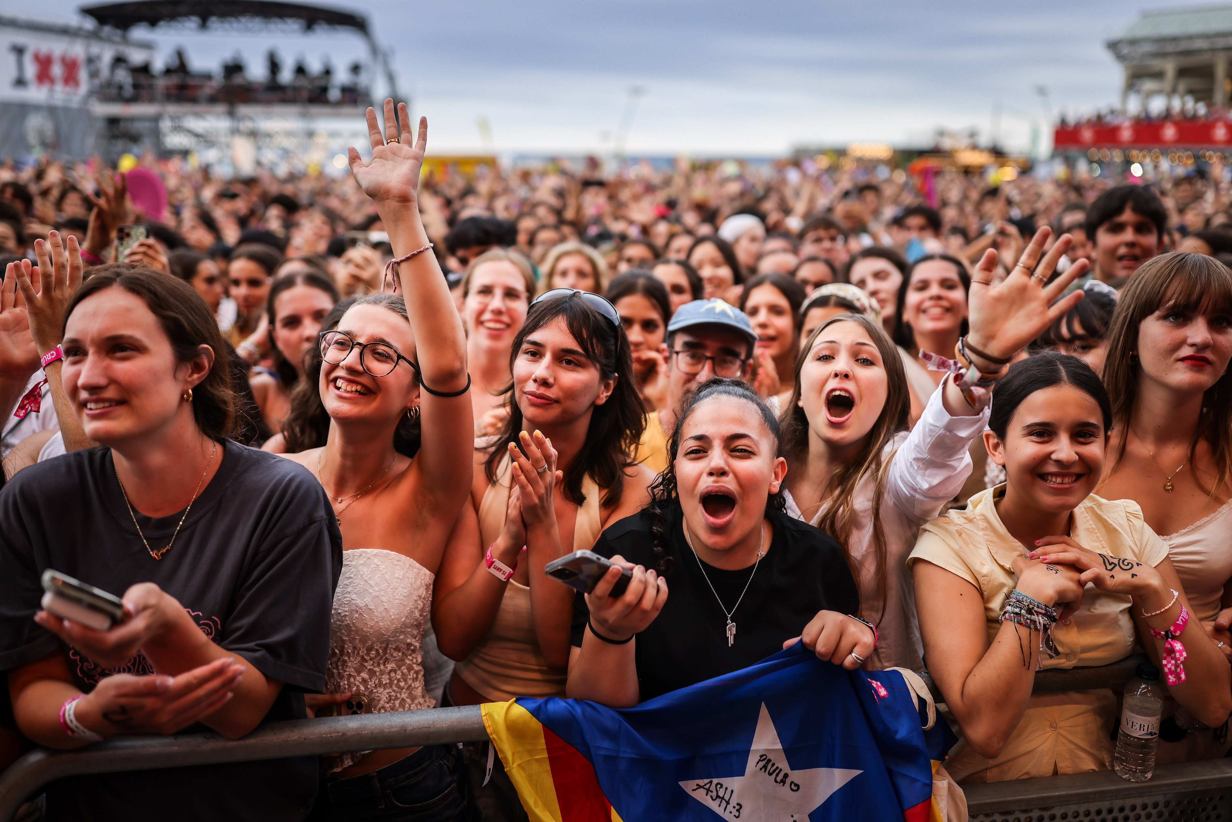 Fans of Girl in Red at Barcelona's 2025 Cruïlla Festival