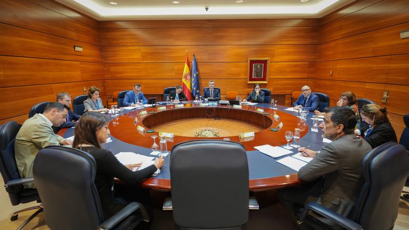 Meeting of the Spanish government's Situation Committee on the blackout