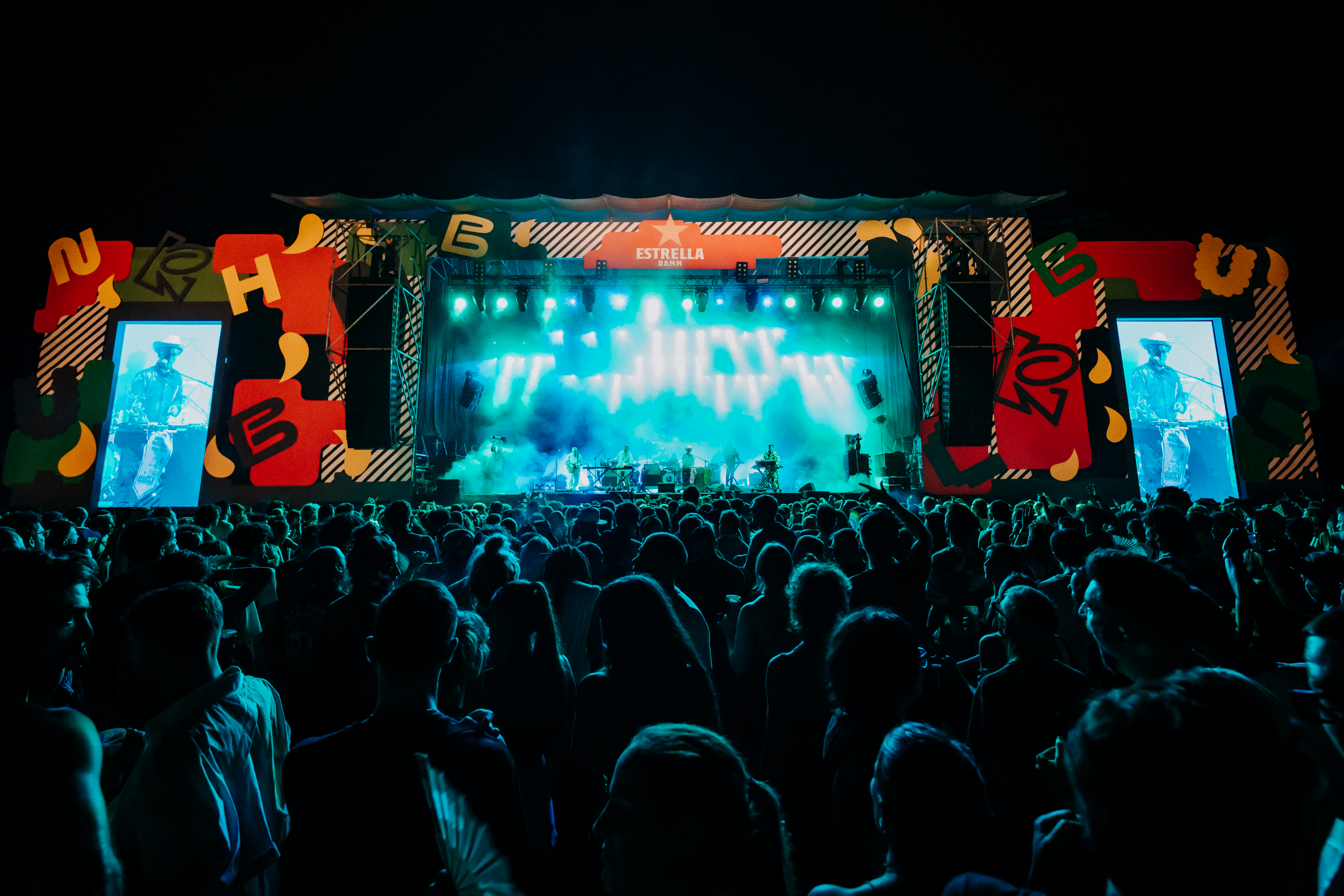 One of the concerts that took place during the Brunch Electronik Festival in Barcelona in 2023.