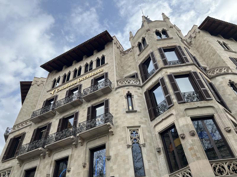 The Casa Pascual i Pons building in Barcelona city center