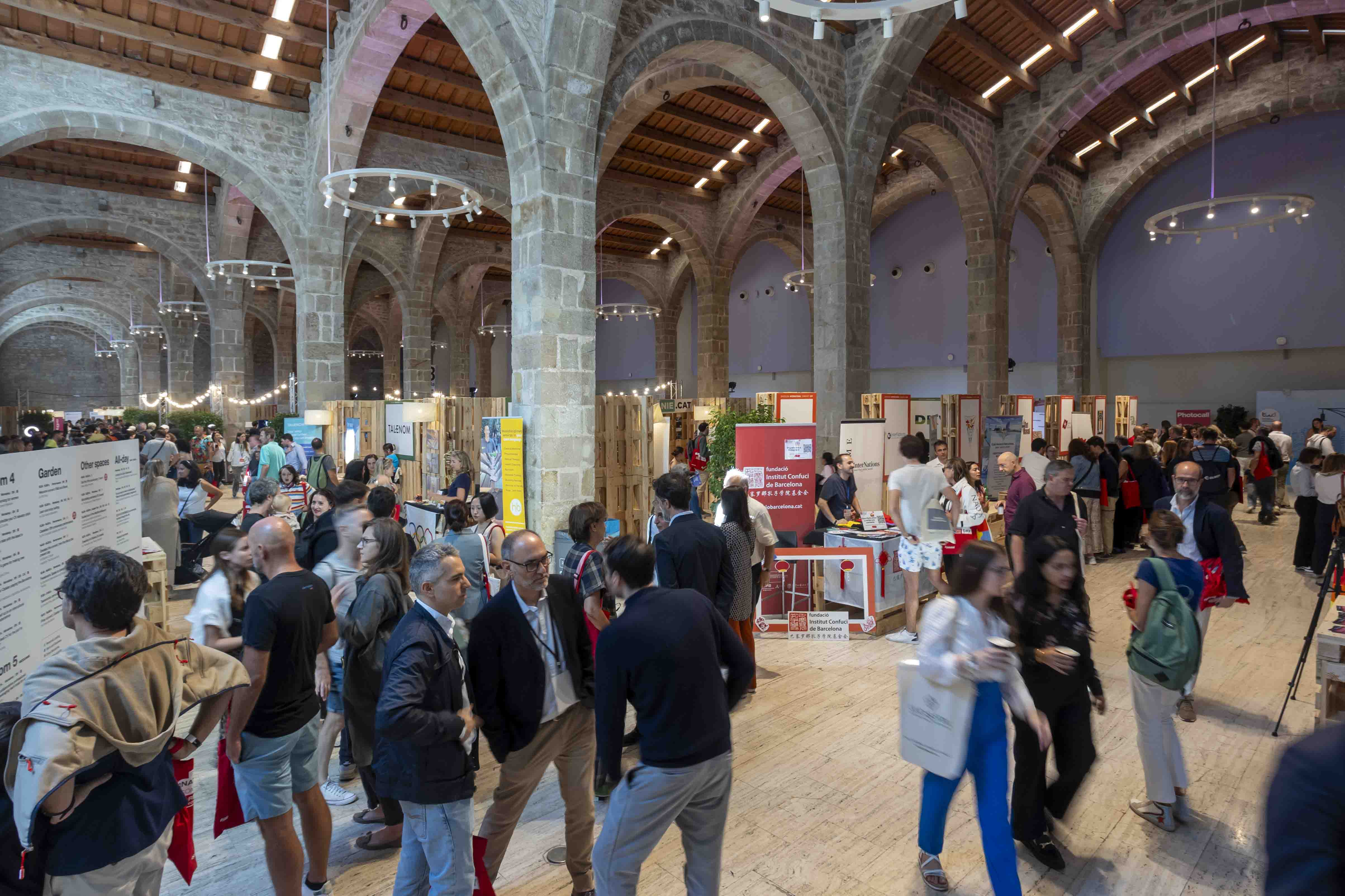 The Barcelona International Community Day event at the Maritime Museum