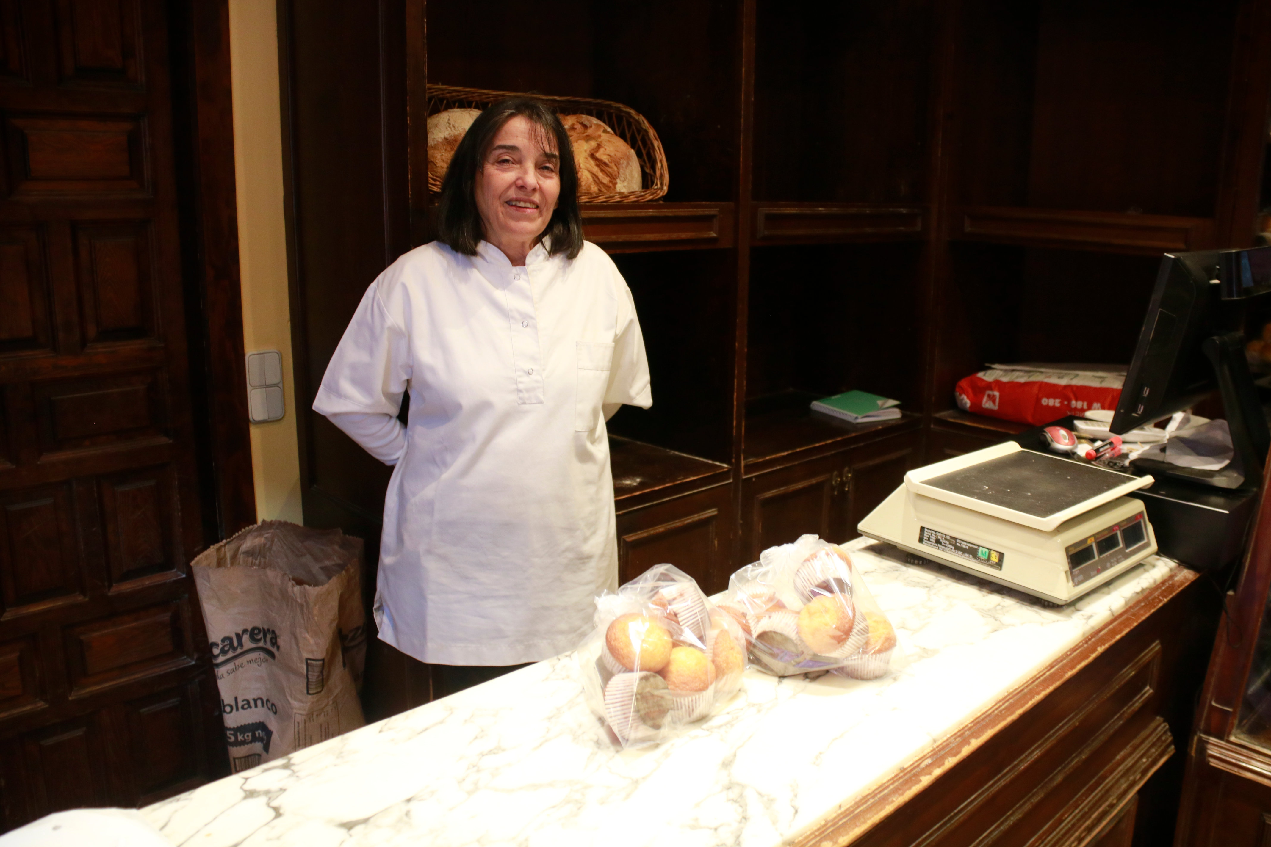 Leonor Bernat, co-owner and founder of the Planoles bakery