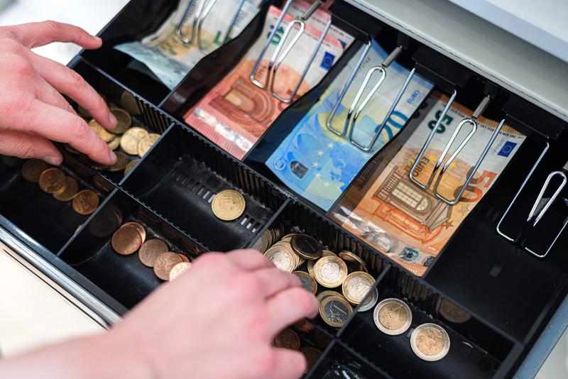 A cash register