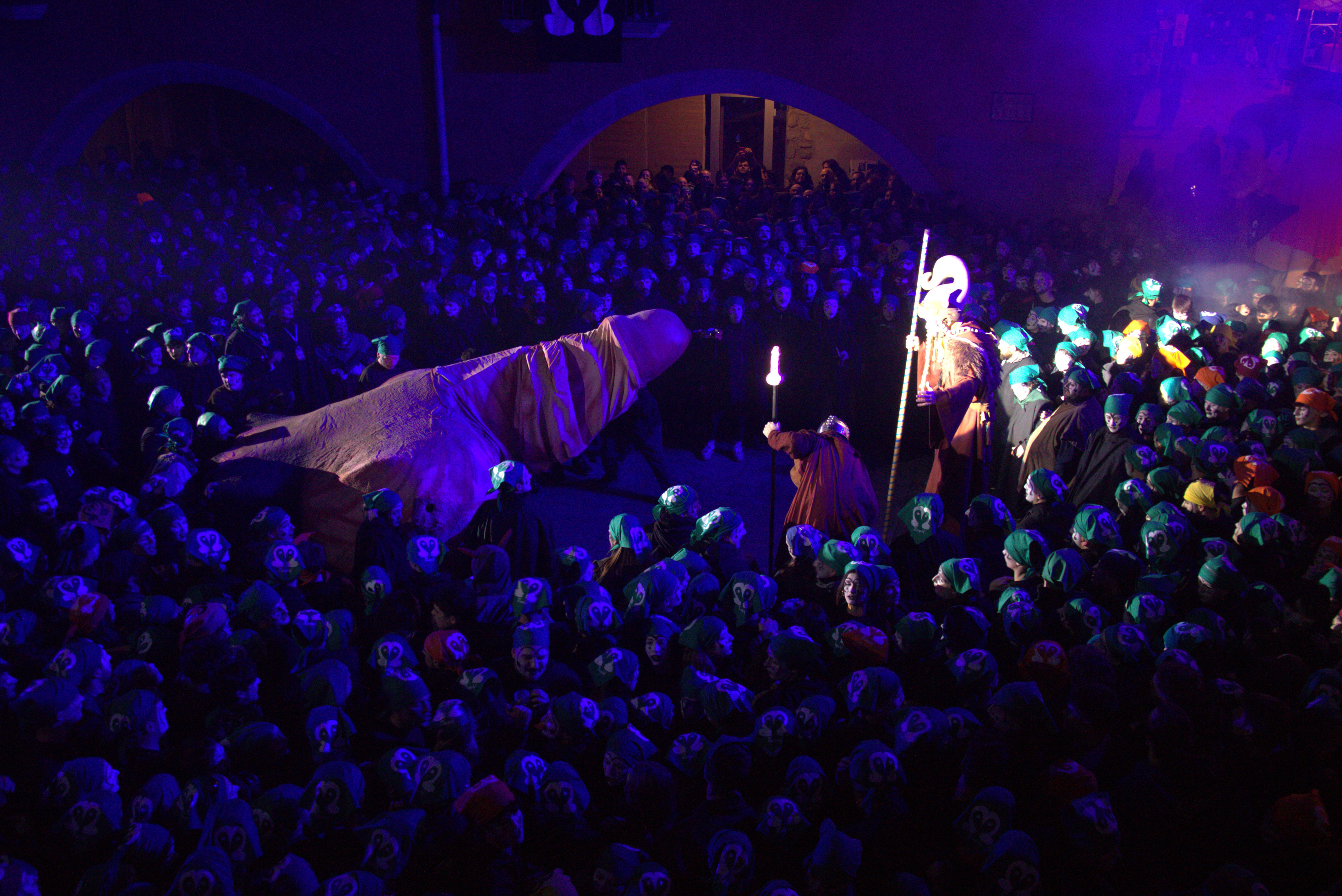 'La Guita Tita' during the festivities in Torelló