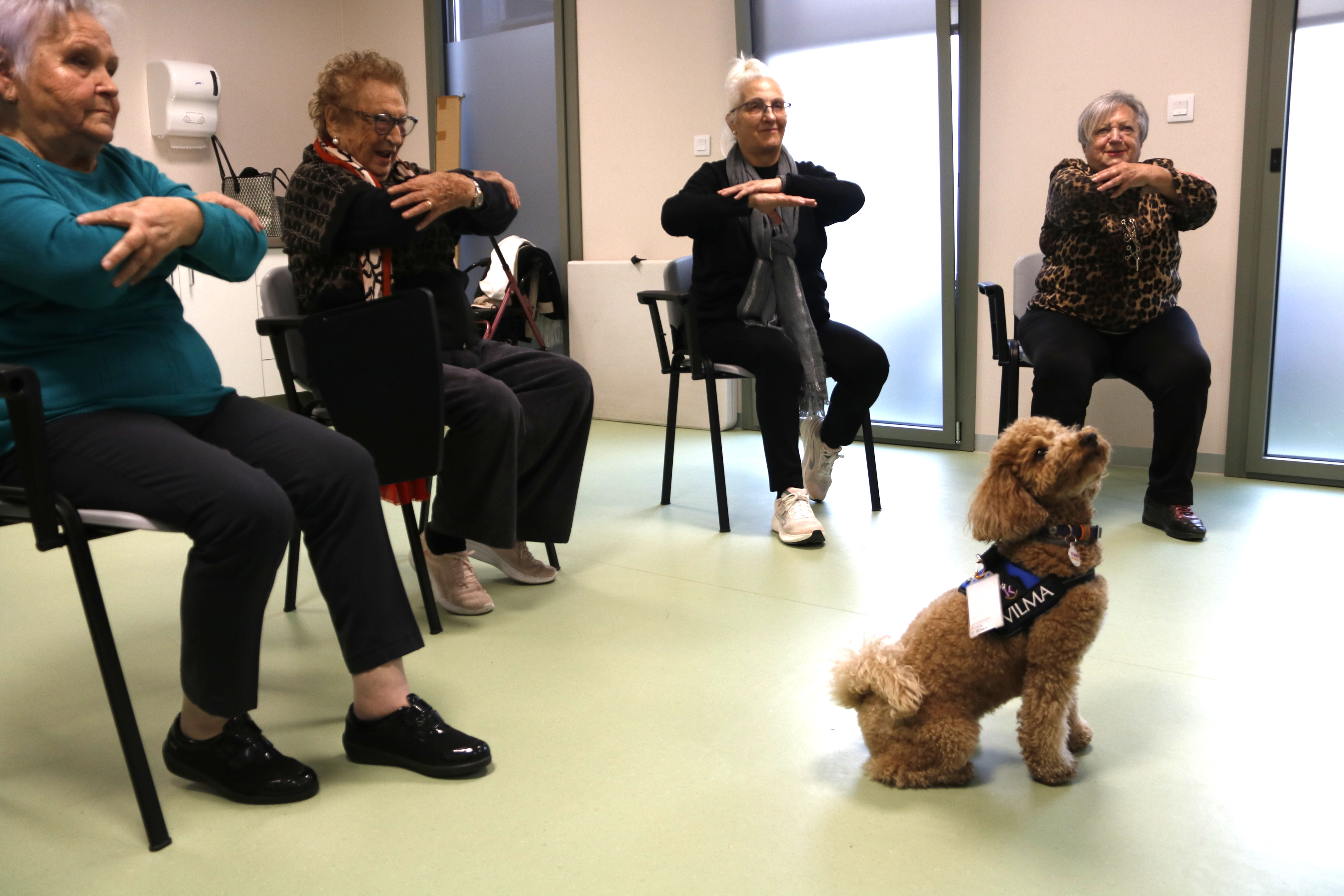 Pioneering project to tackle unwanted loneliness among seniors through dog-assisted therapy at CAP Bordeta-Magraners hospital in Lleida