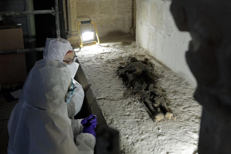 Human remains found  Royal Monastery of Santes Creus