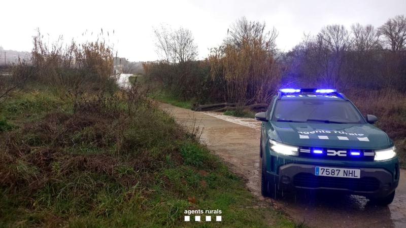 Rural agents control the area of the Gaià River in the Alt Camp county on January 17, 2026