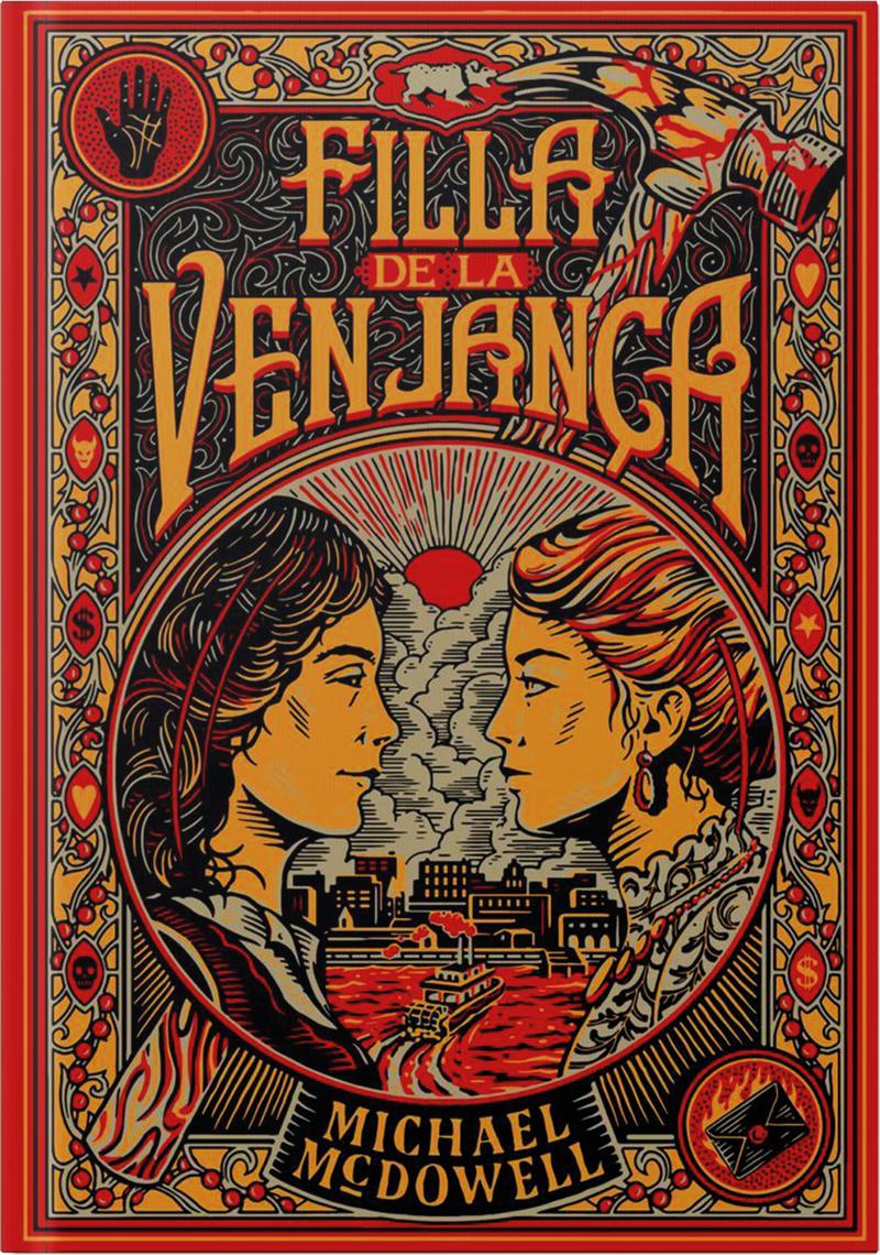 The cover of 'Filla de la Venjança' by Michael McDowell, the Catalan version of his novel 'Katie'
