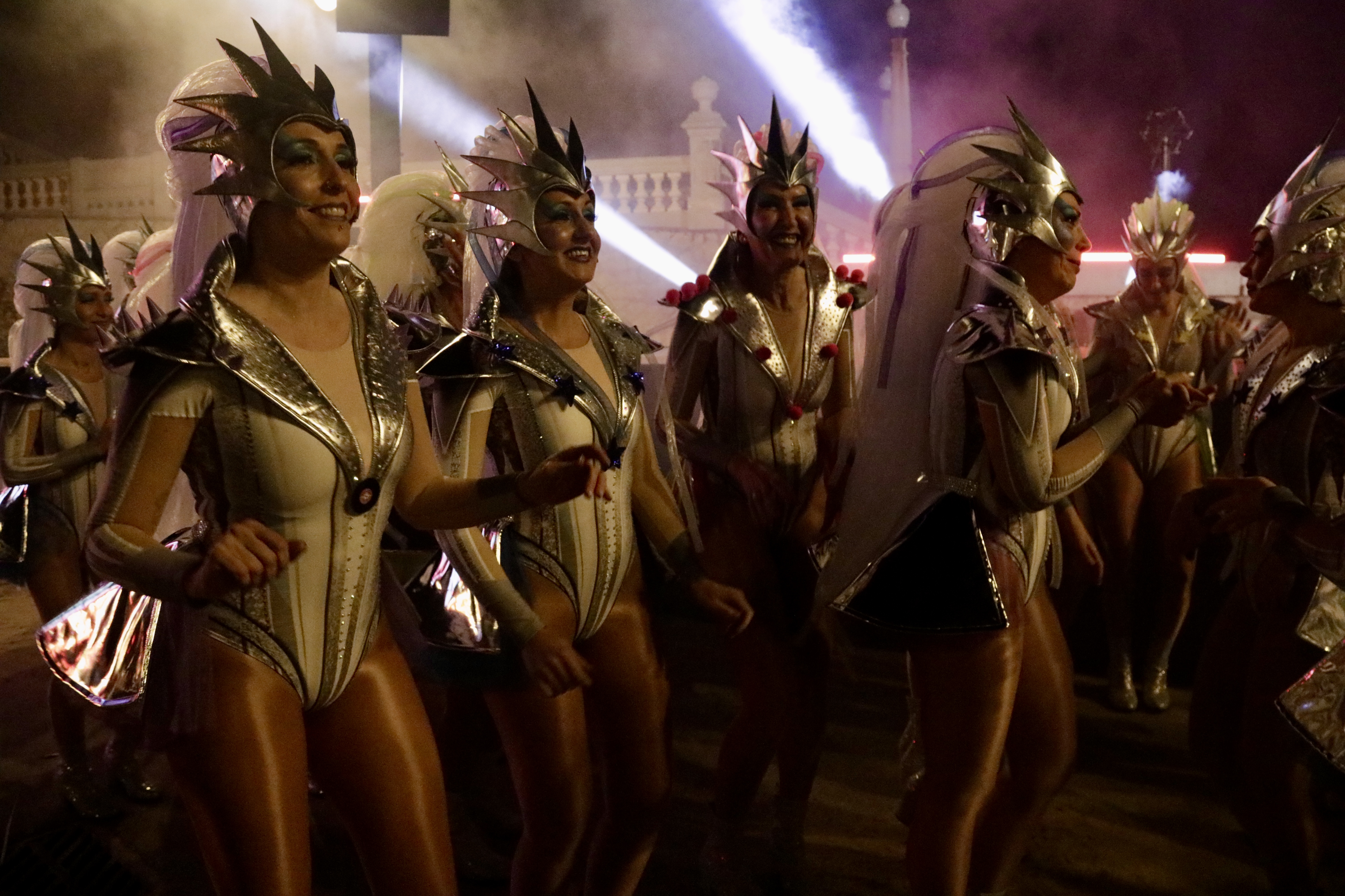 Dancers at the Arribo (Arrival) in Sitges
