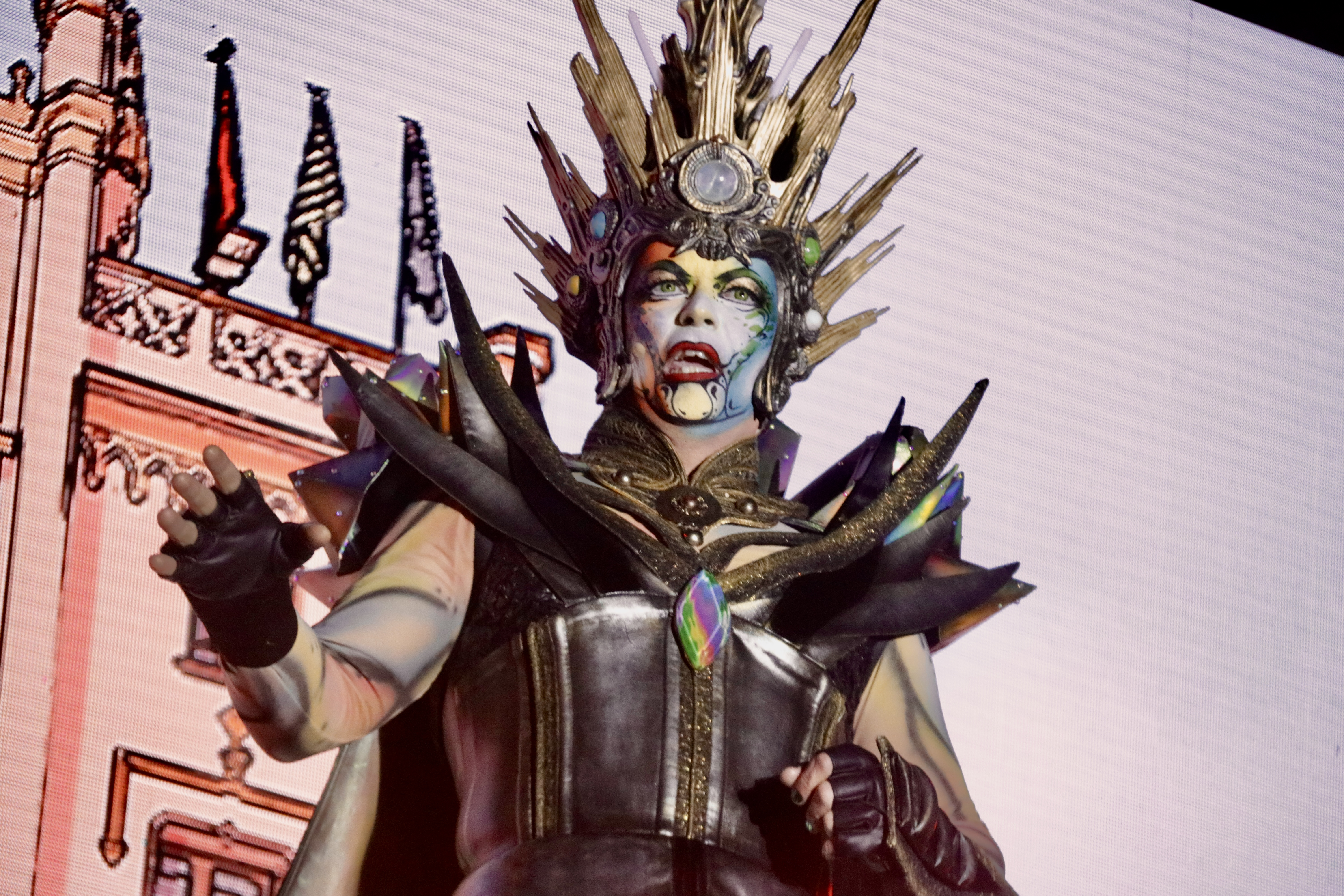 King Carnestoltes of Sitges during the Arribo (Arrival)