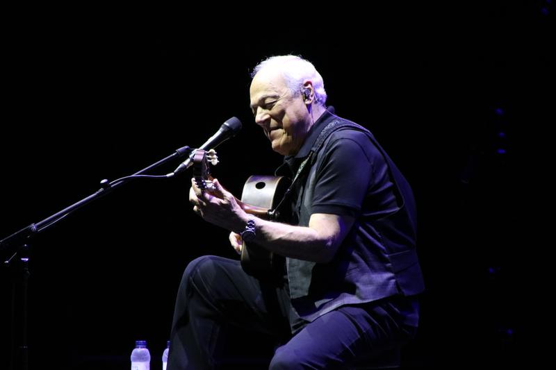 Toquinho performs at the Porta Ferrada Festival in Sant Feliu de Guíxols on July 28, 2024