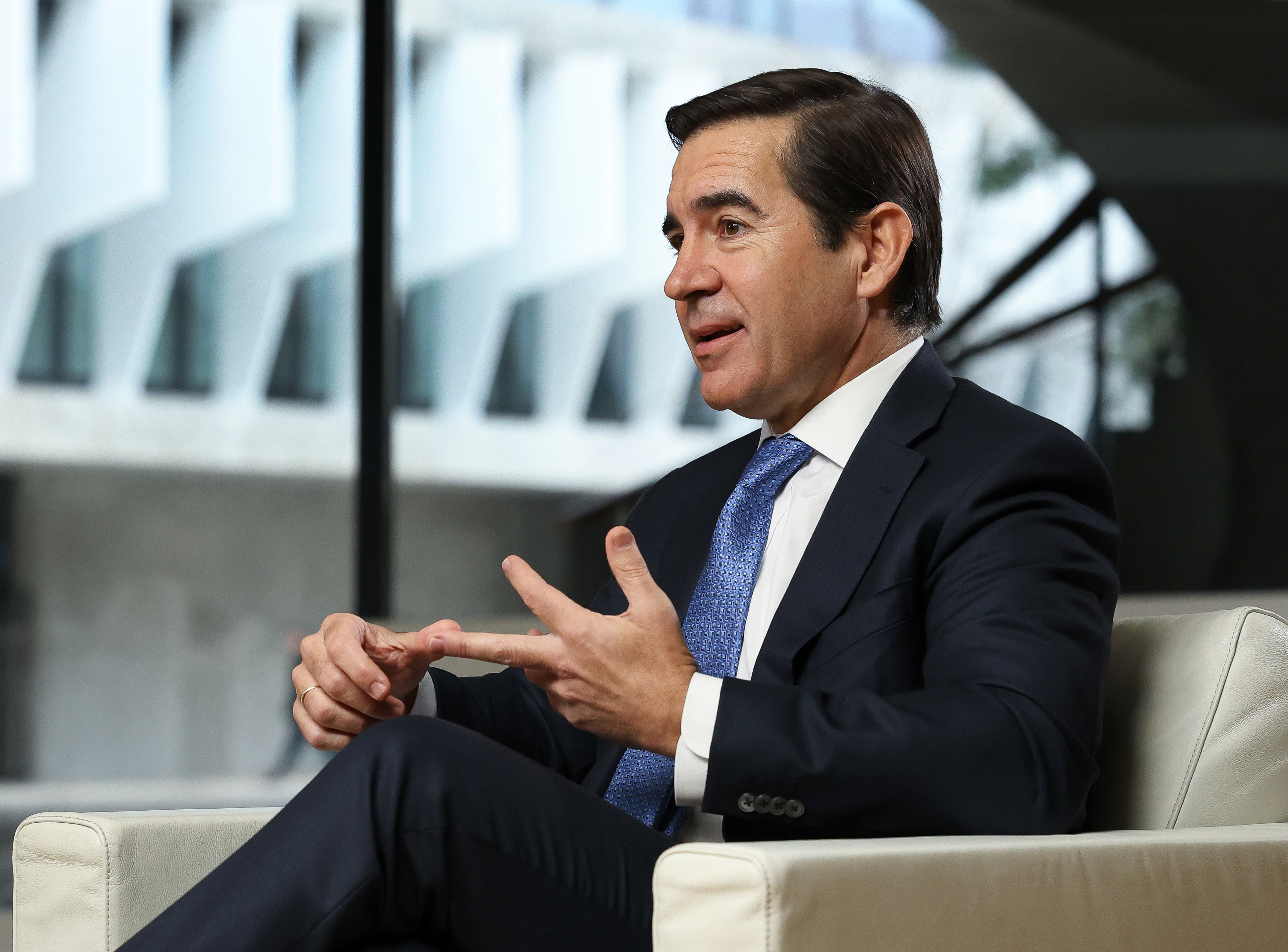 BBVA president Carlos Torres