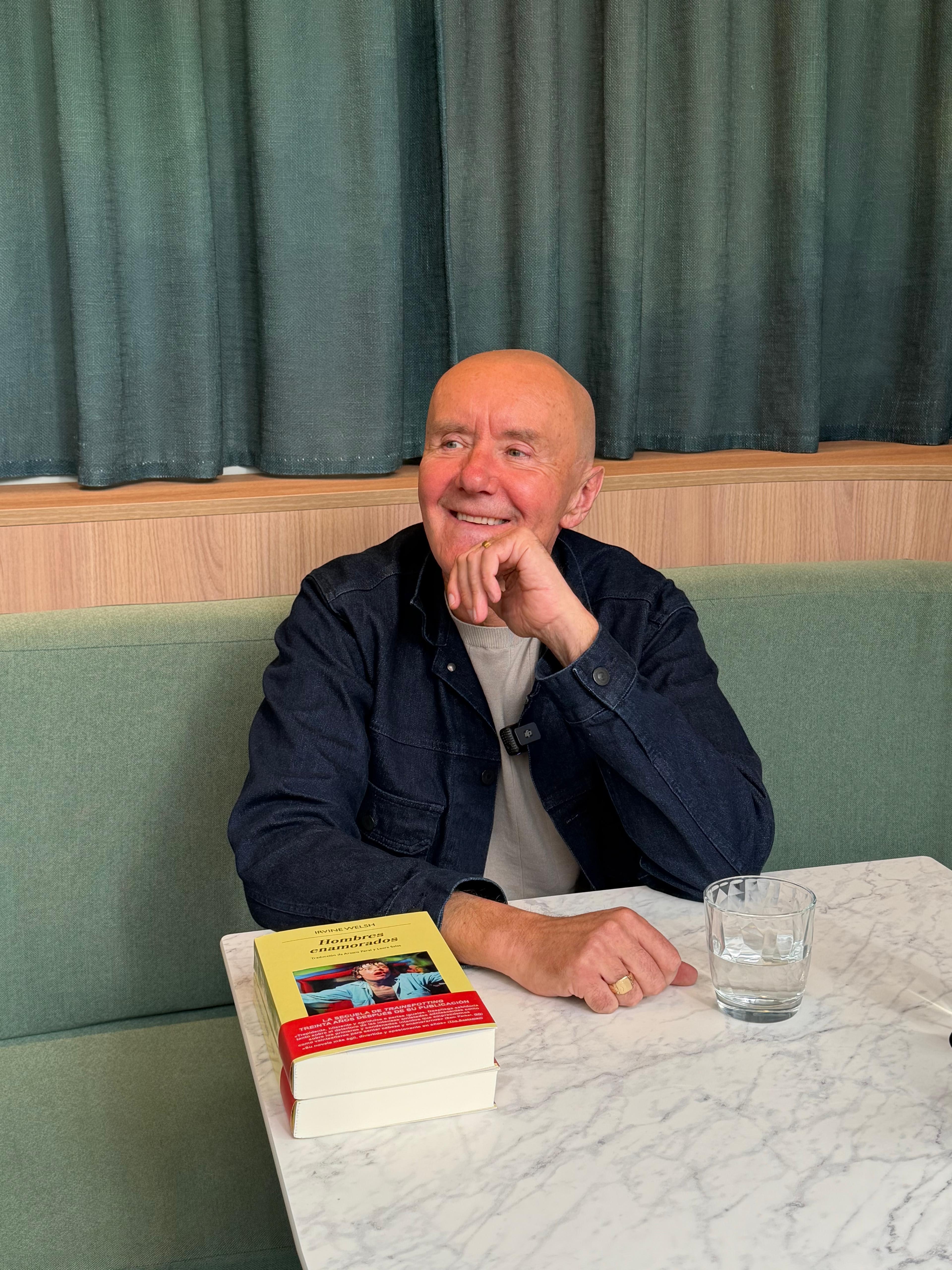 Irvine Welsh, speaking with Catalan News