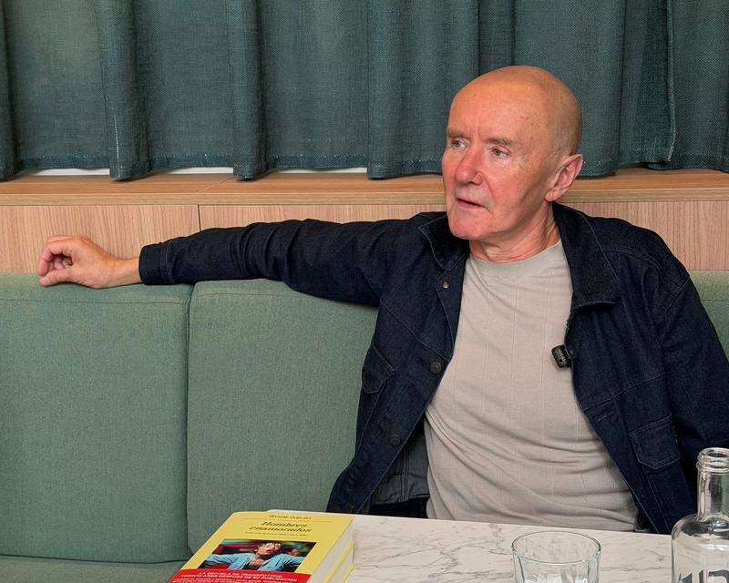 Scottish writer Irvine Welsh in conversation with Catalan News