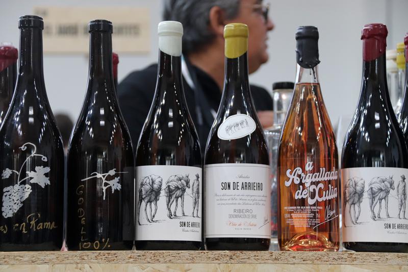 Bottles on display at Barcelona Wine Week