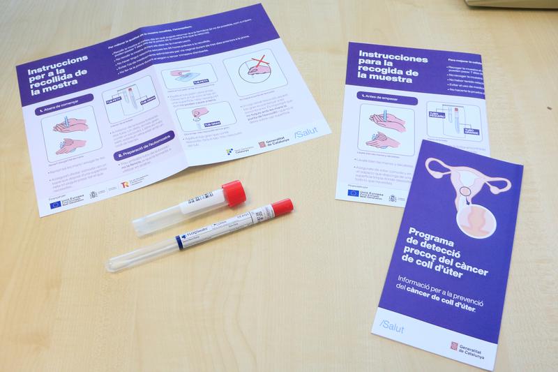 An HPV self-sampling kit