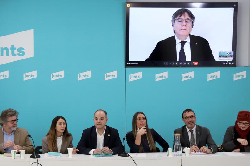 Meeting with Junts executives