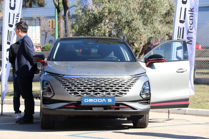 One of the Omoda 5 car models, manufactured by Chery motors