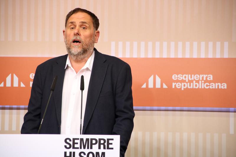 Junqueras veu una "nova oportunitat" per a l'IRPF en la tramitació al Congrés després de tancar l'acord de pressupostos
