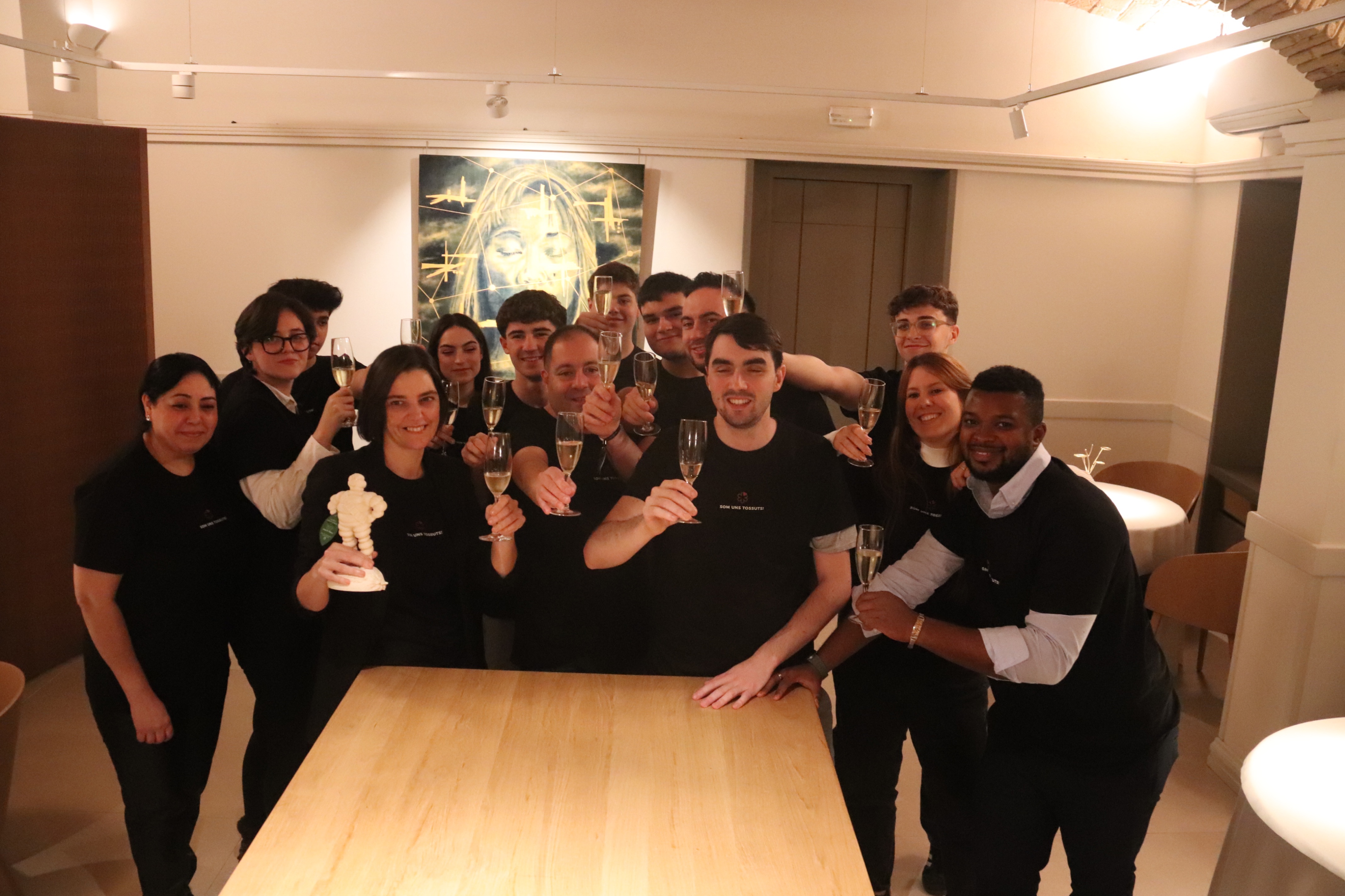 The Divinum team celebrates their Michelin star