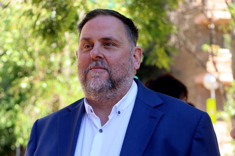 Former Catalan vice president Oriol Junqueras