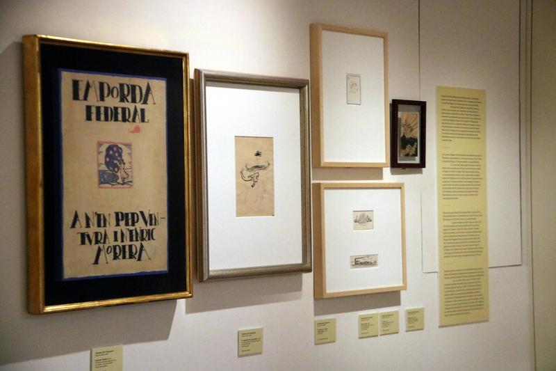 Some of the images on display at Salvador Dalí's birthplace to commemorate the 120th anniversary of his birth