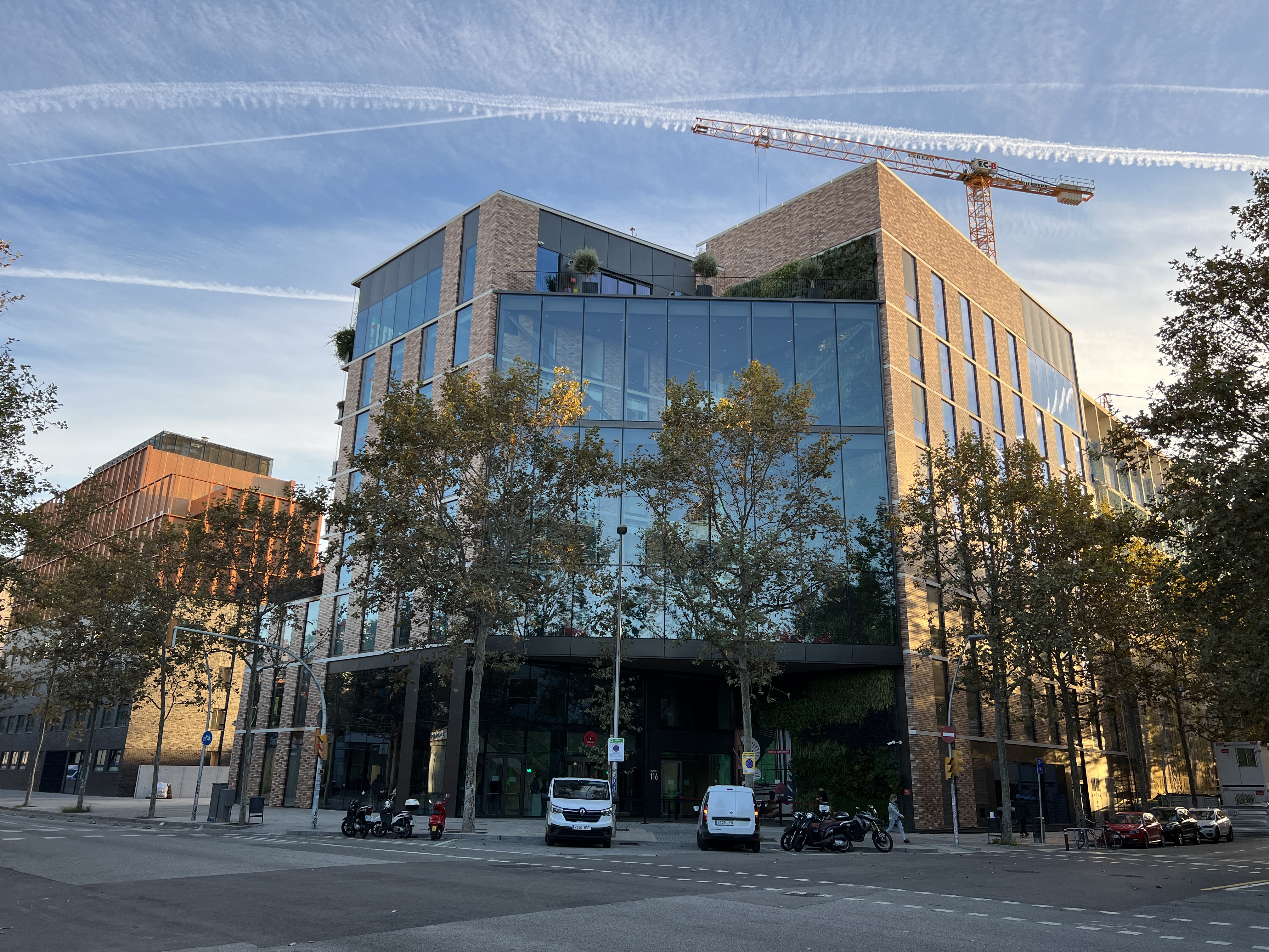 TBS business school's new building in Barcelona's 22@ district