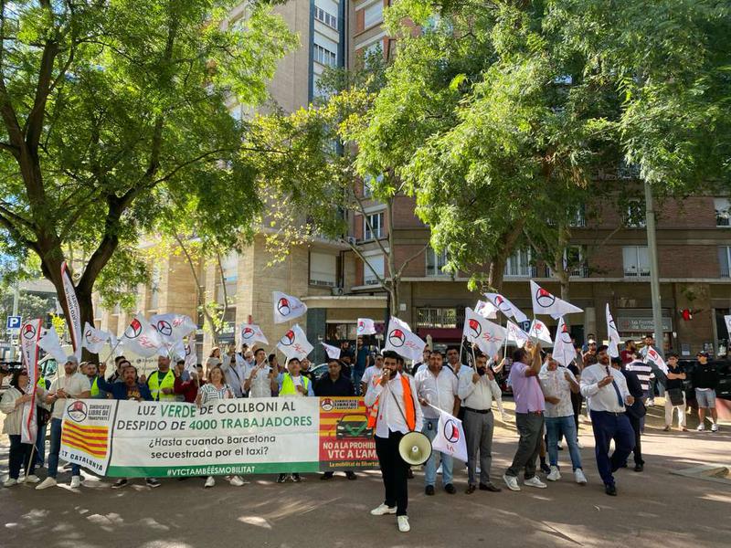 Crowd gathers outside Territory Department during Tuesday's protest