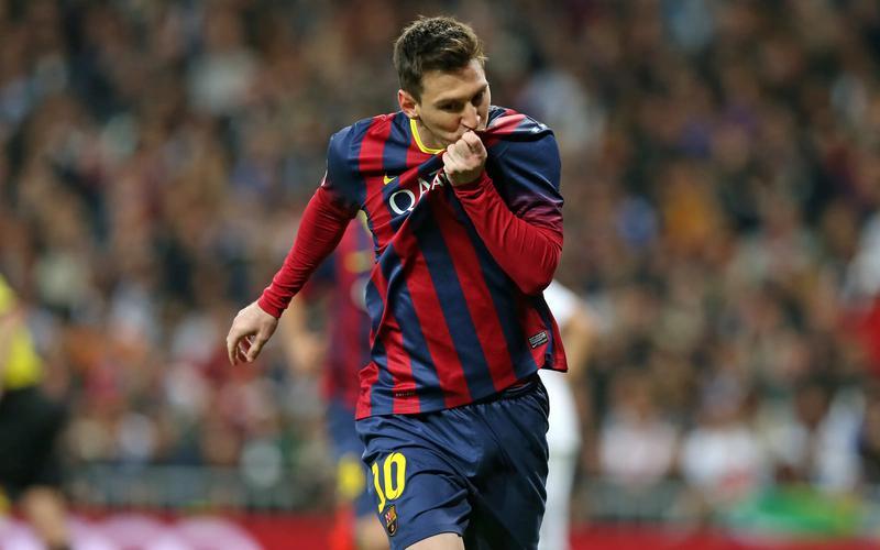 Lionel Messi during an FC Barcelona match