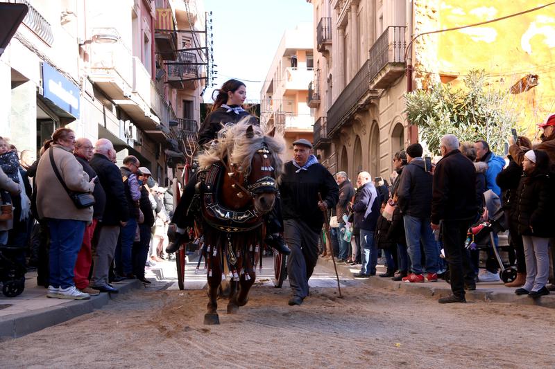 The Tres Tombs festival in Valls, January 2025