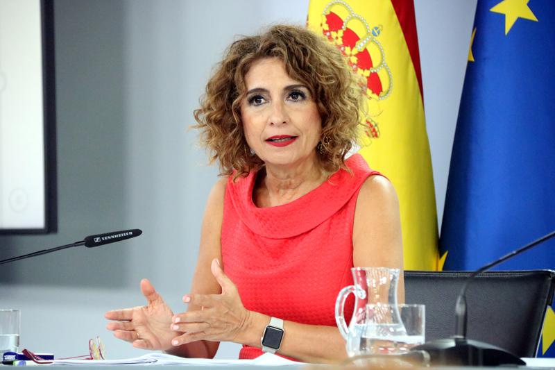 Spanish finance minister María Jesús Montero