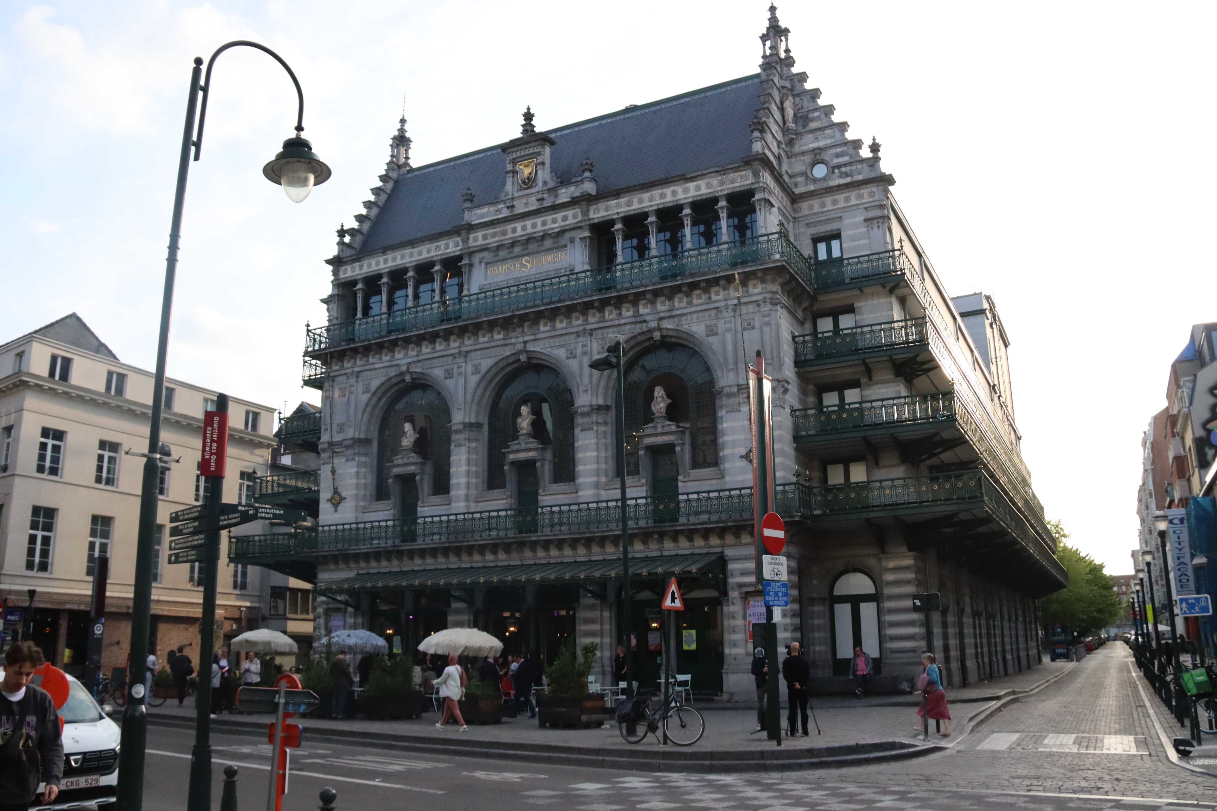 KVS theater in Brussels, where the Catalan National Theater performed 'Terra Baixa' on May 19, 2023