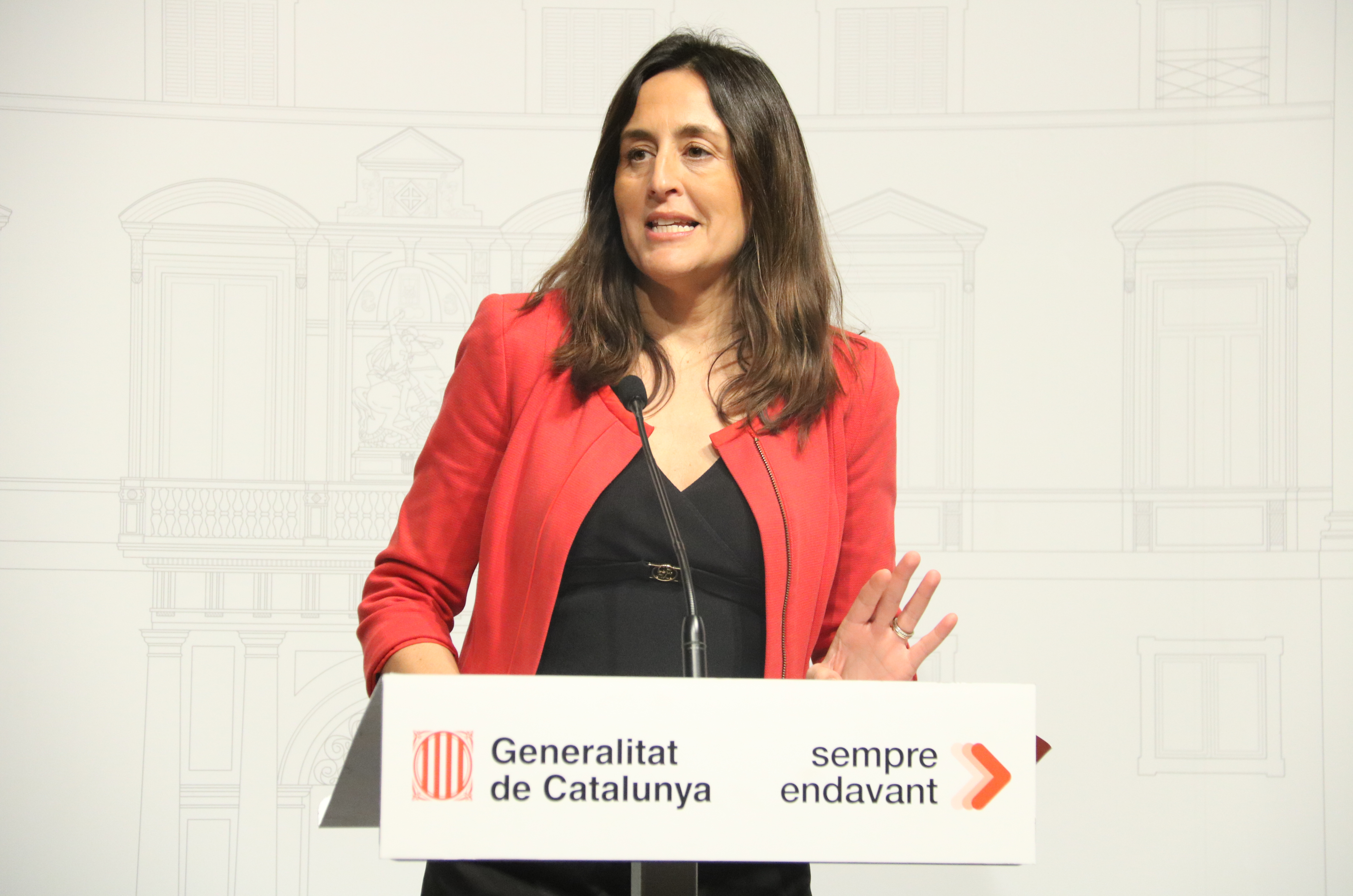 The new Catalan education minister Esther Niubó