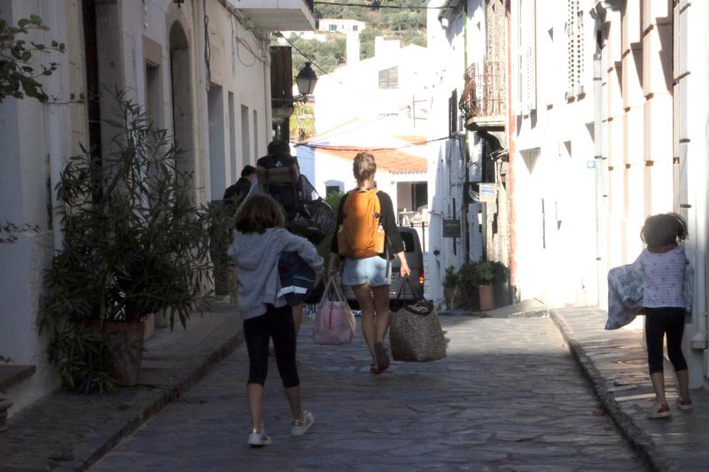 Tourists in Cadaqués