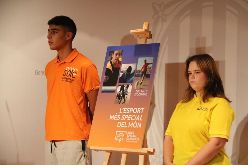 Poster for the Tarragona 2026 Special Olympics Games