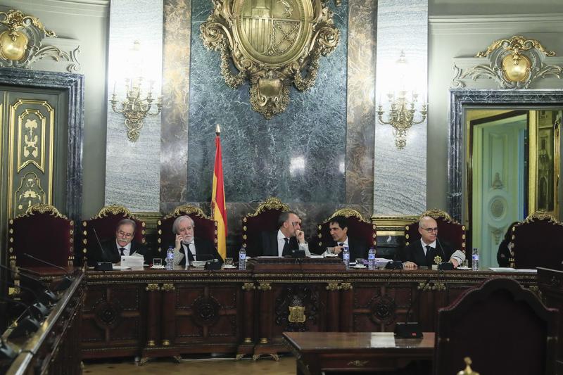 Judges in Spain's Supreme Court