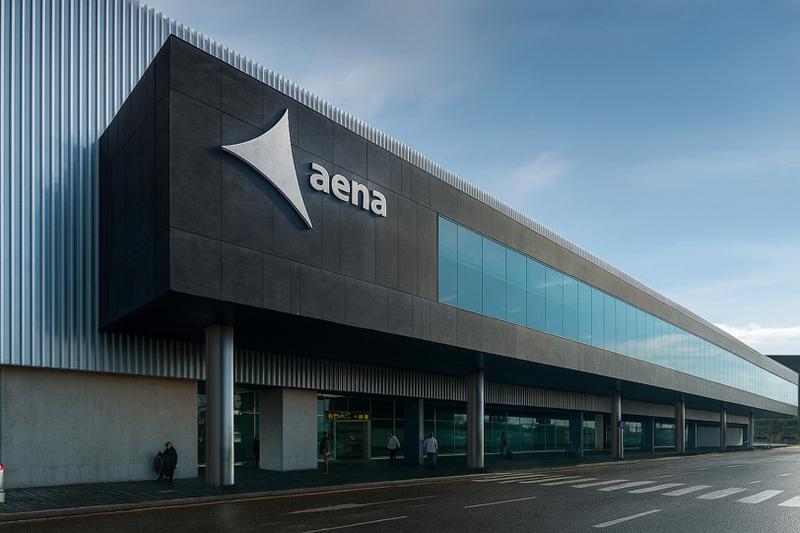 Image of the future Terminal 2 of El Prat airport, design provided by Aena