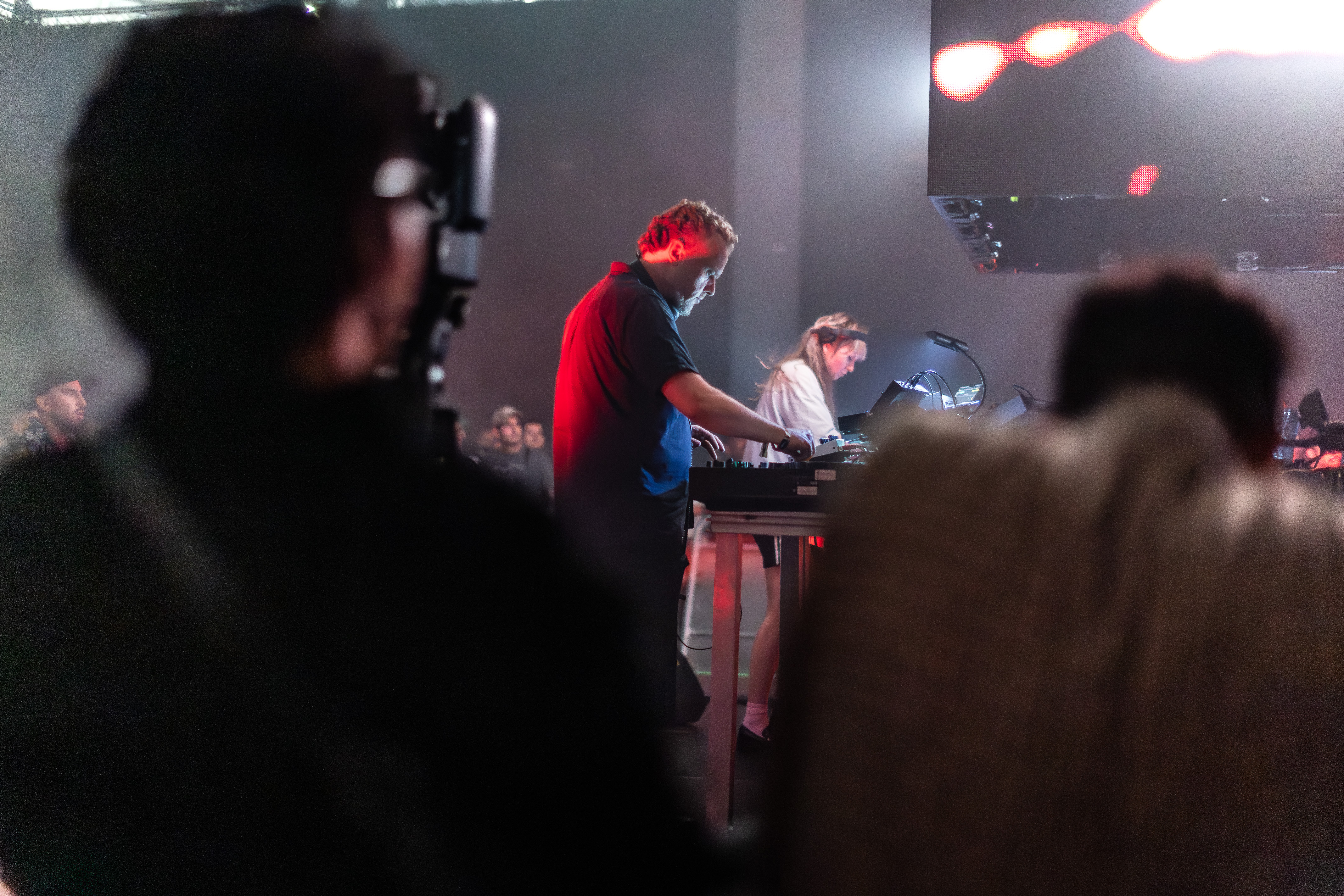 Speedy J improvised jam session at Sónar