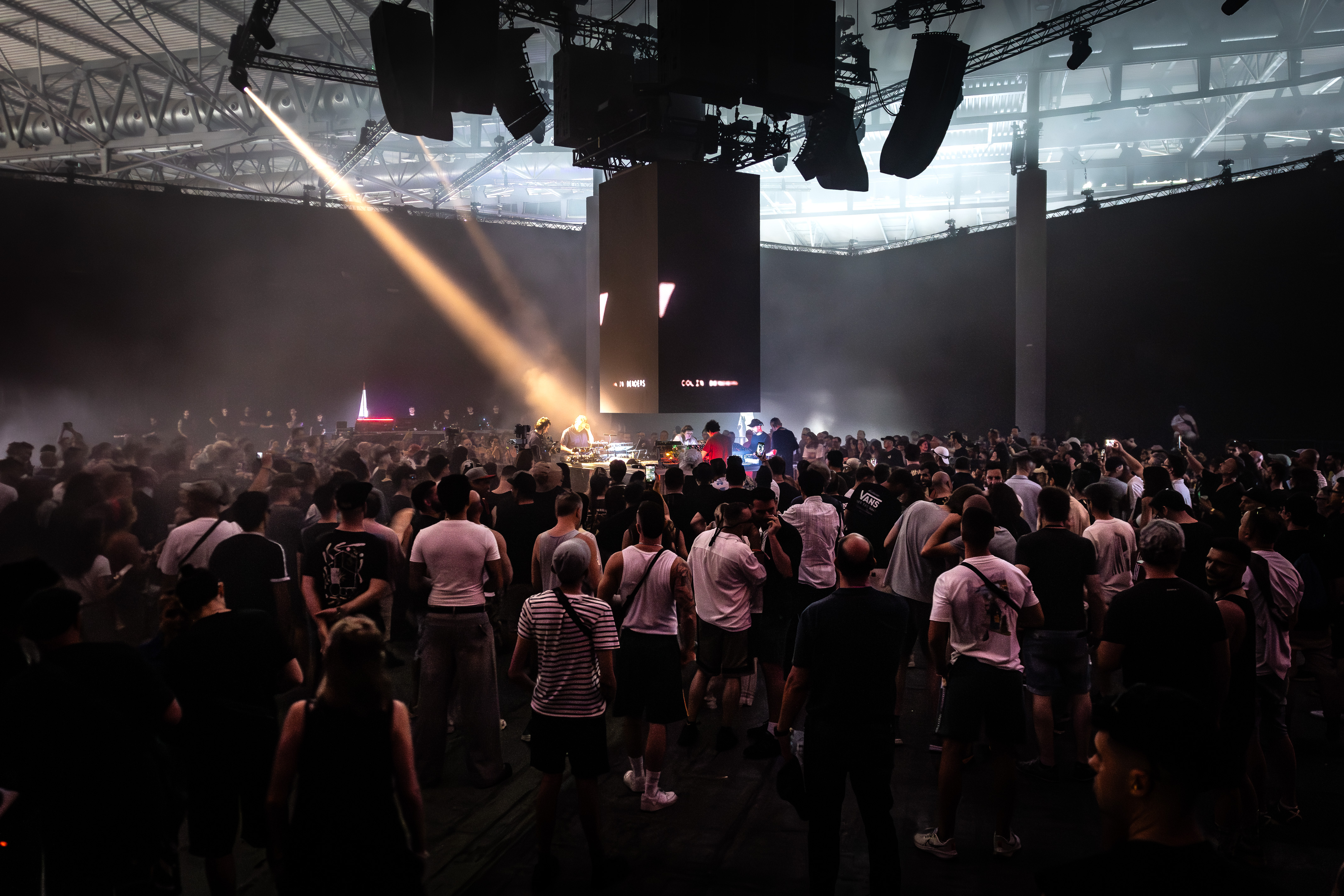 Speedy J improvised jam session at Sónar