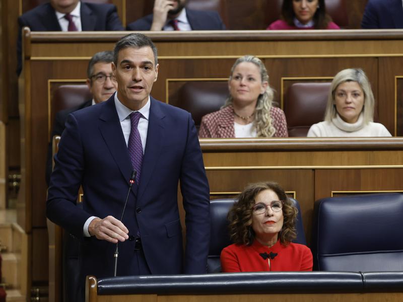 Spanish PM Pedro Sánchez in Congress