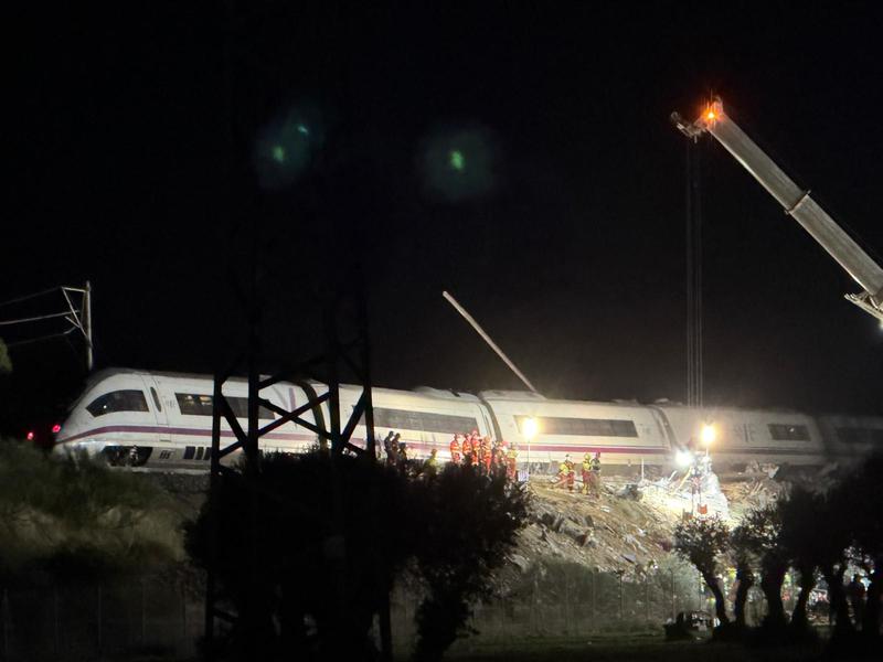 La jutgessa acorda la prohibició d'accés de terceres persones a la zona del sinistre ferroviari de Toledo