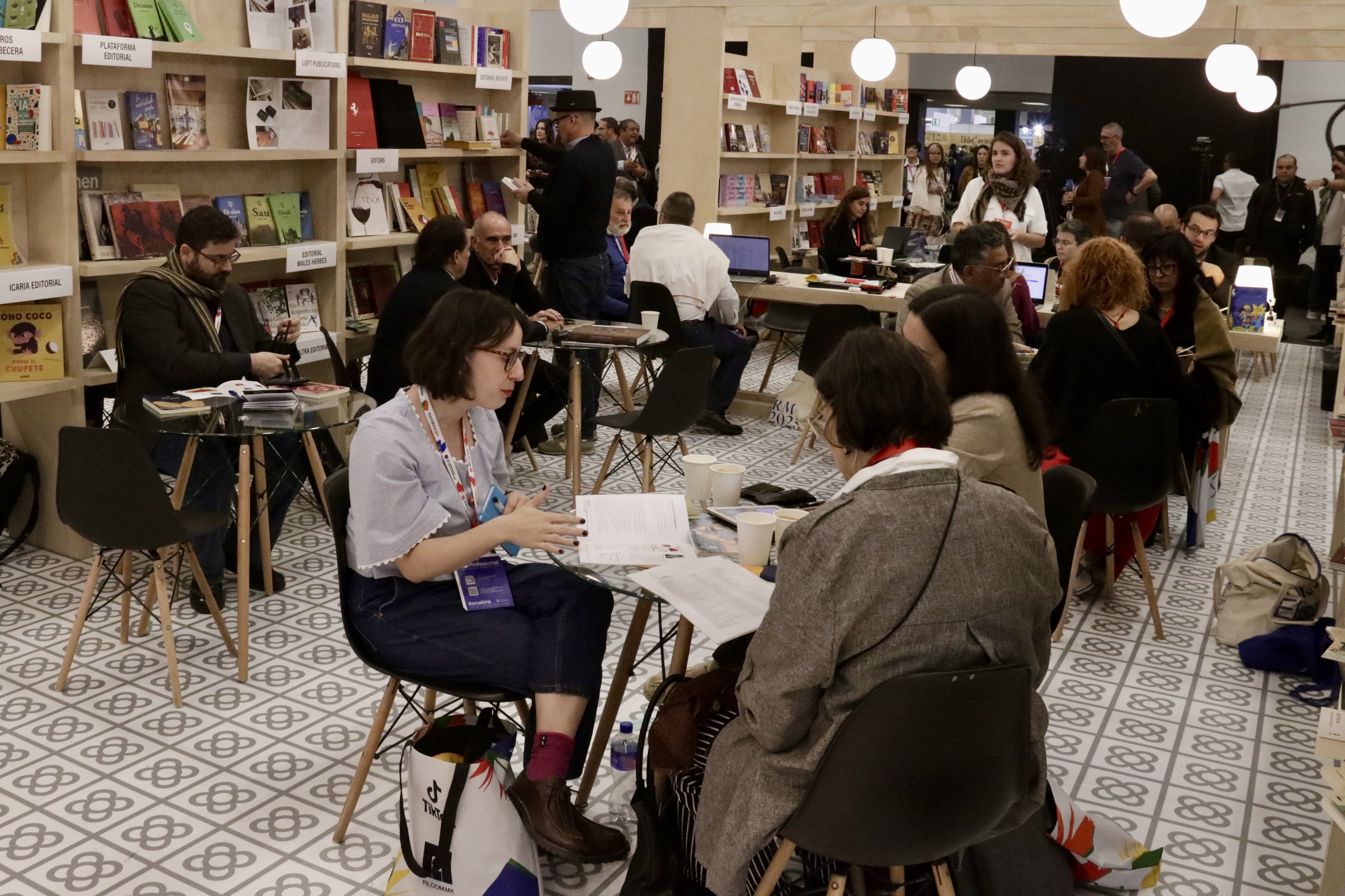 Catalonia stand at the Guadalajara Book Fair