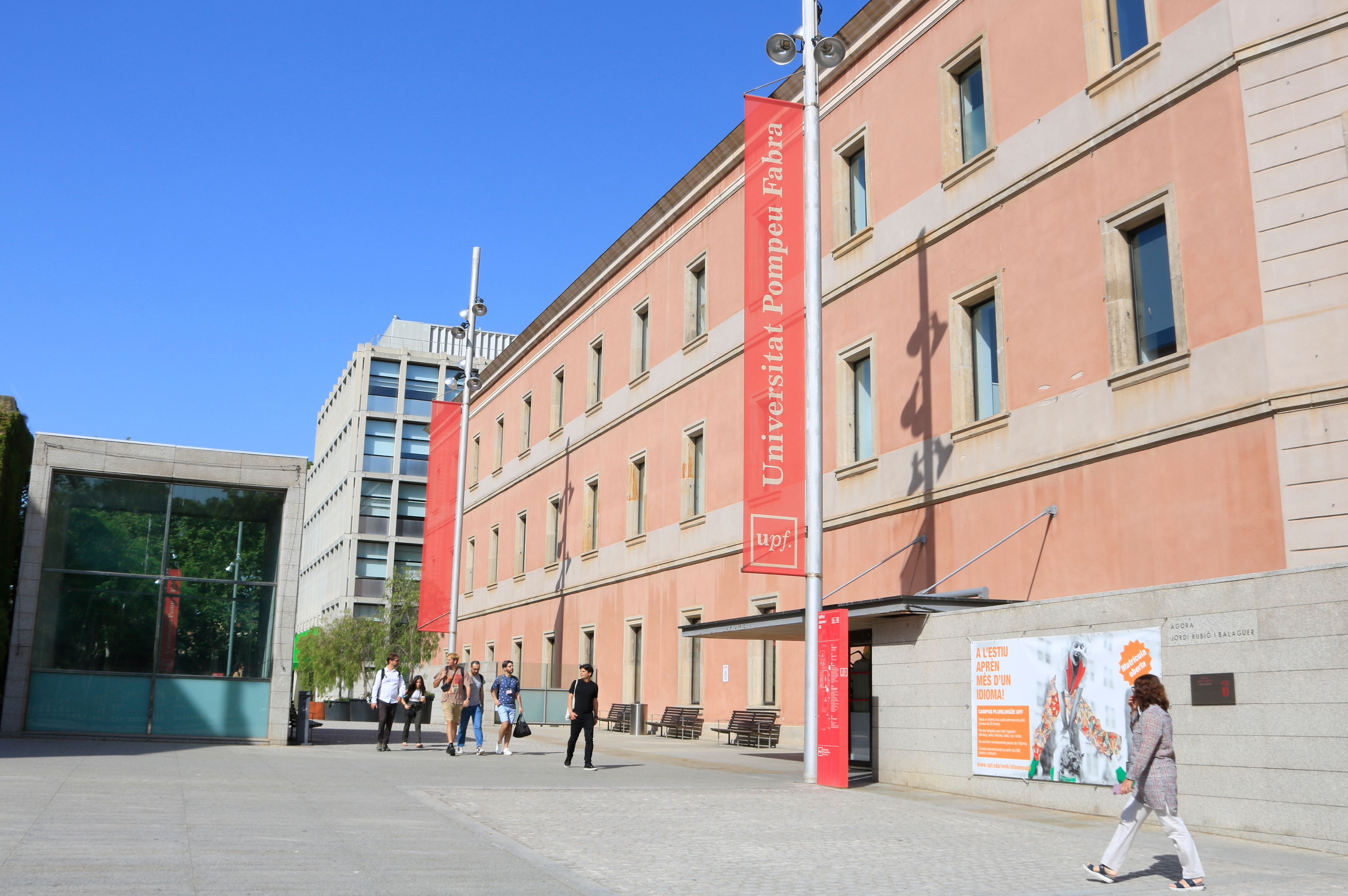 The Ciutadella Campus of the Pompeu Fabra University.