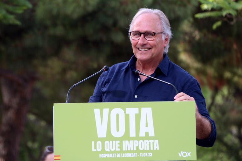 Juan José Aizcorbe, candidate for Vox in Barcelona for the upcoming general elections