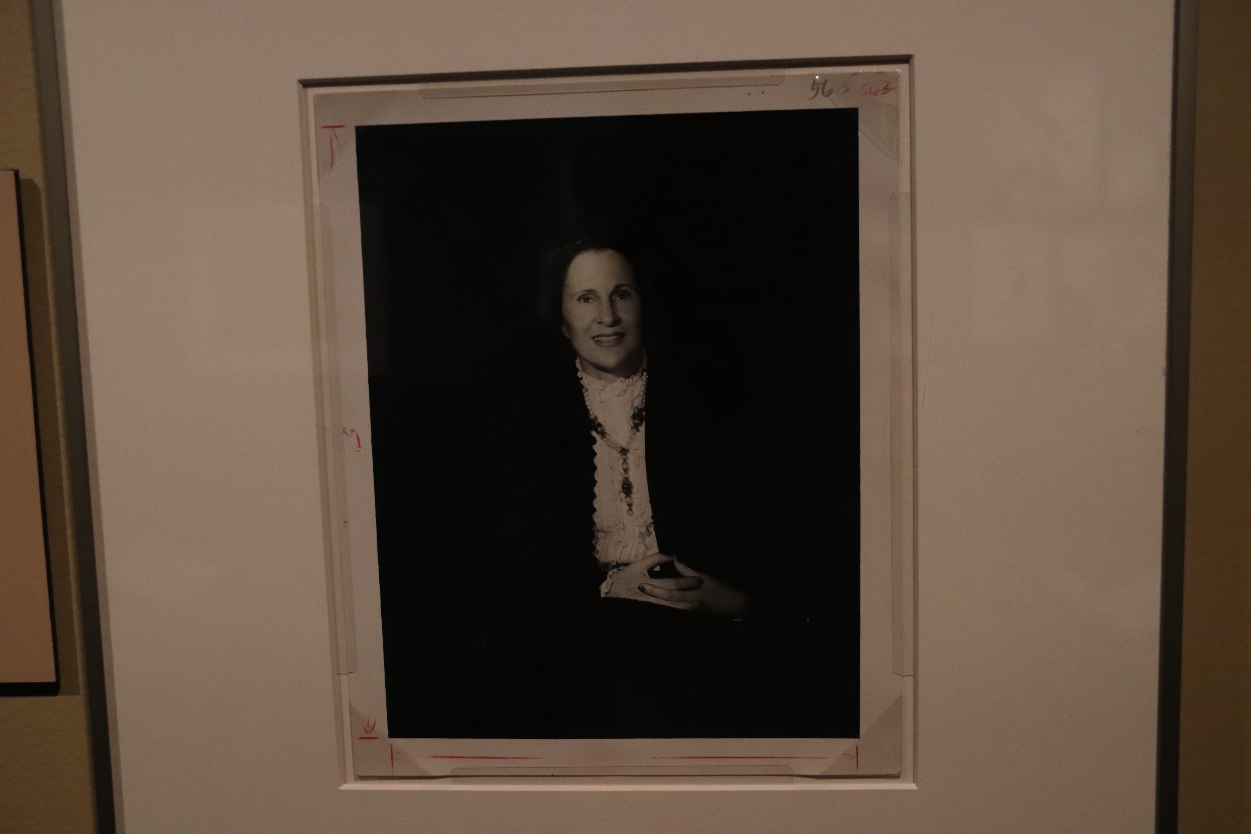 Dalí-retouched portrait of Gala at Púbol Castle