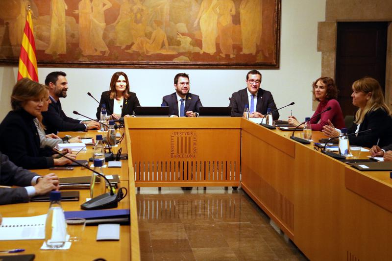 The Catalan government holds a cabinet meeting, November 29, 2022