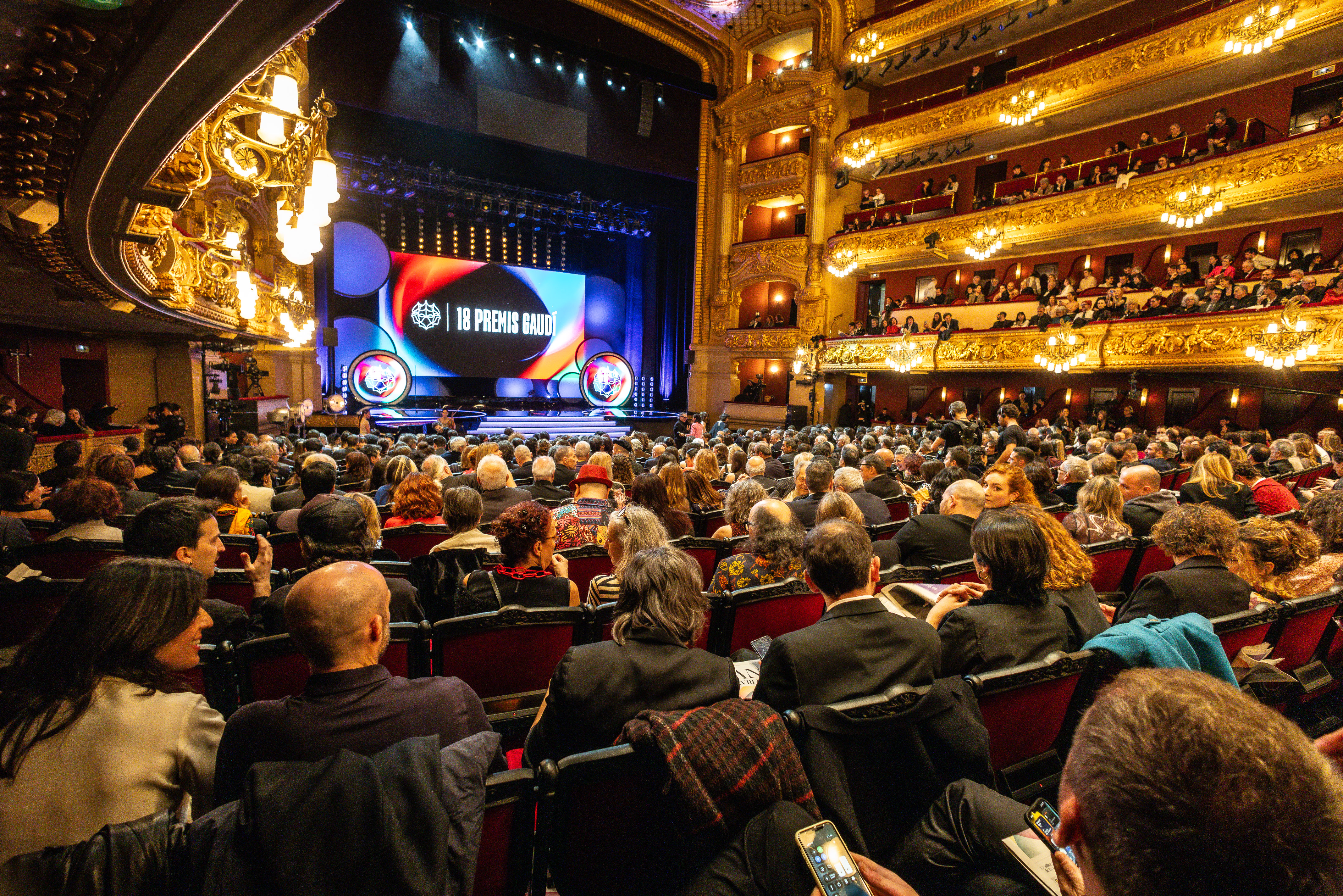 The 18th Gaudí Awards at the Liceu in Barcelona